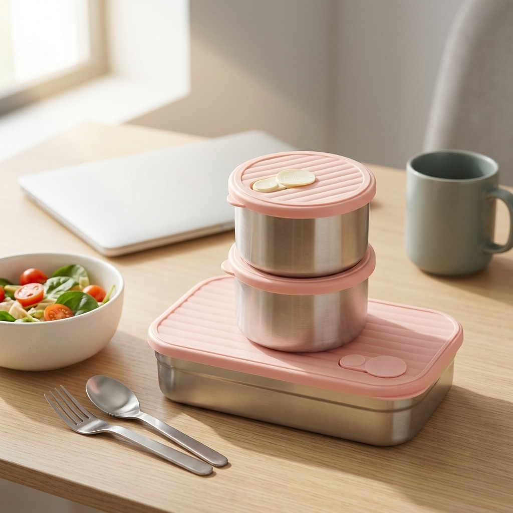 Meal Prep Meal Ideas - Bento Lunch Box Set Microwave Safe