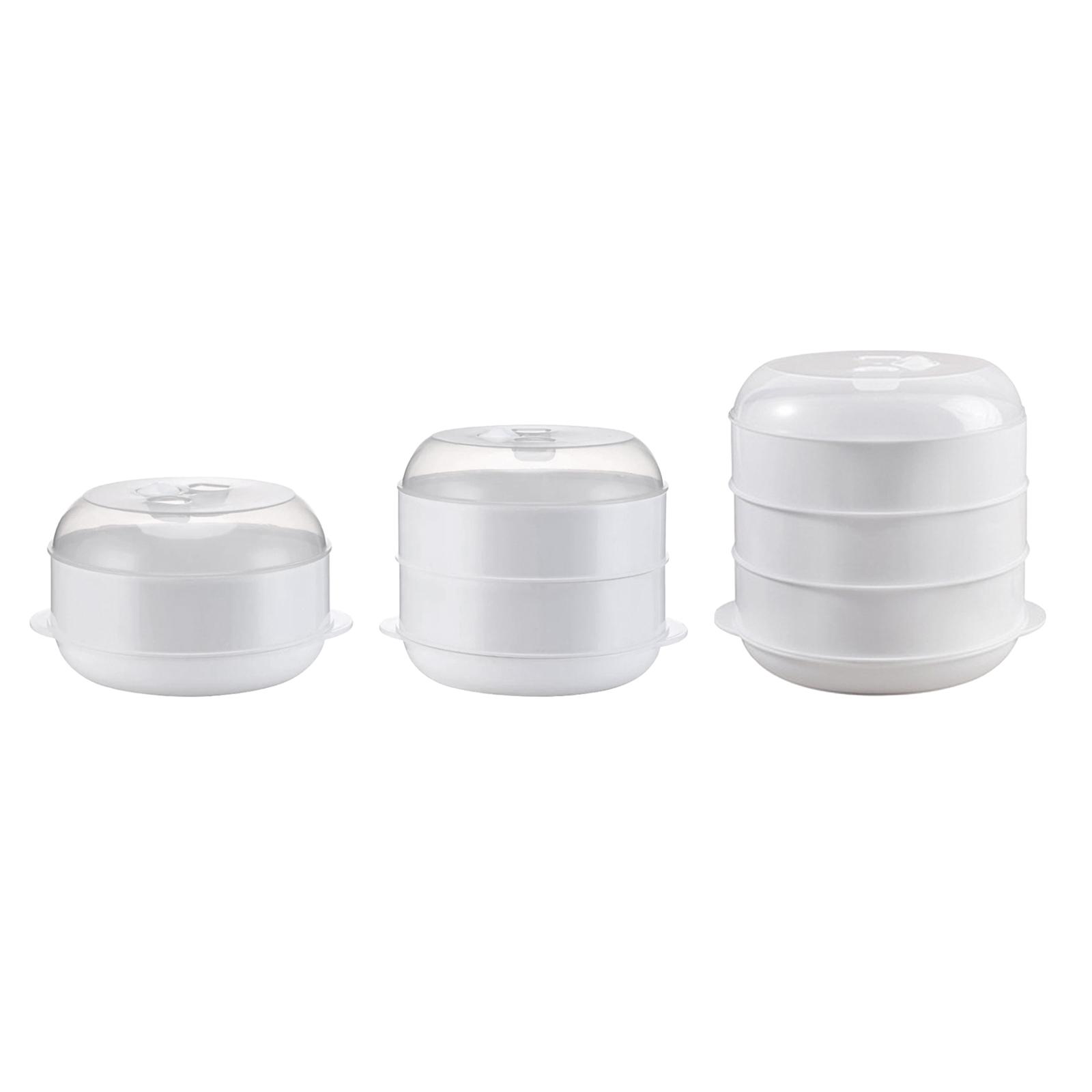 Stackable Microwave Food Steam - огляд і ціна Meal Prep Quick
