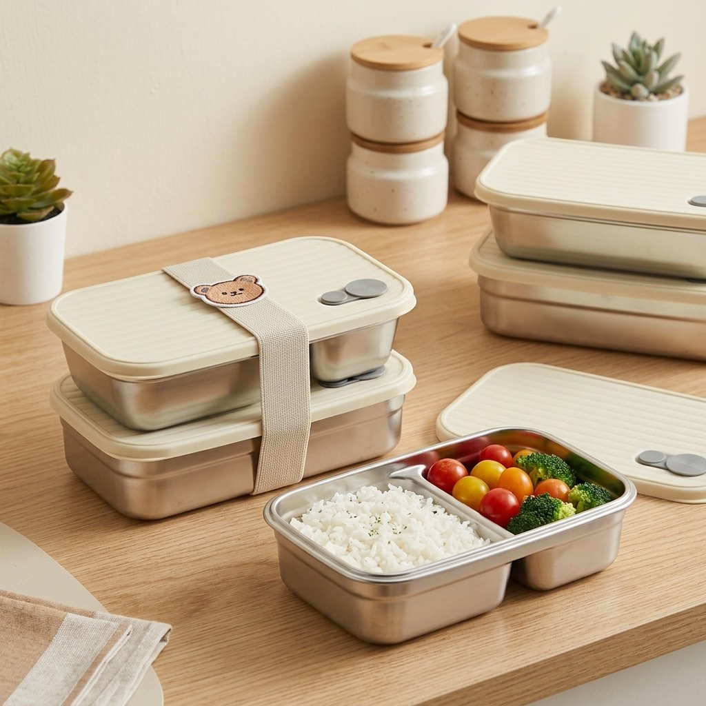 Stainless Steel Bento Box Meta - огляд і ціна Meal Prep Meal Ideas