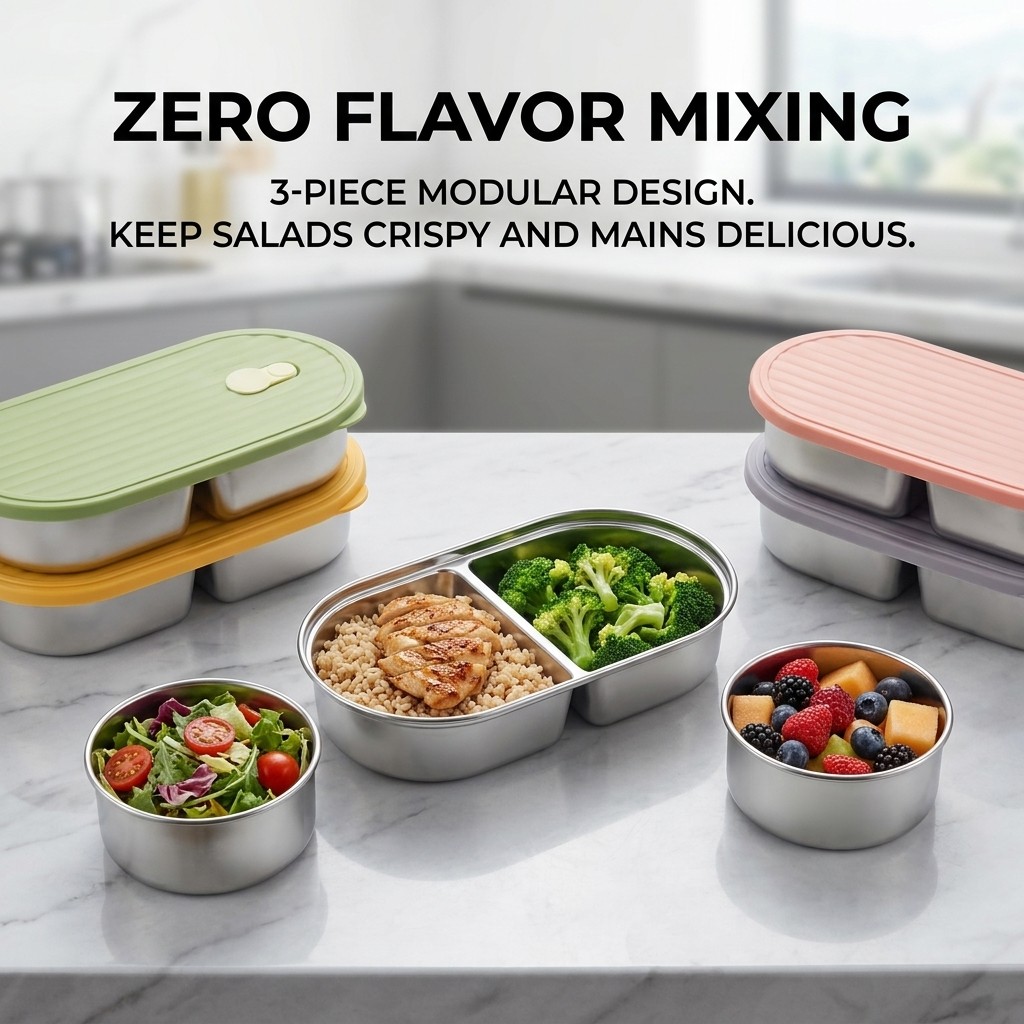 Microwavable 304 Stainless Ste - огляд і ціна Meal Prep Meal Ideas