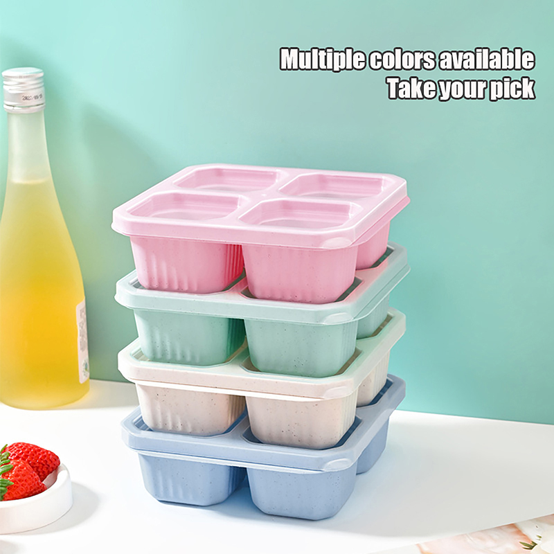 @*Snack Containers 4 Compartme - огляд і ціна Meal Prep Meal Ideas