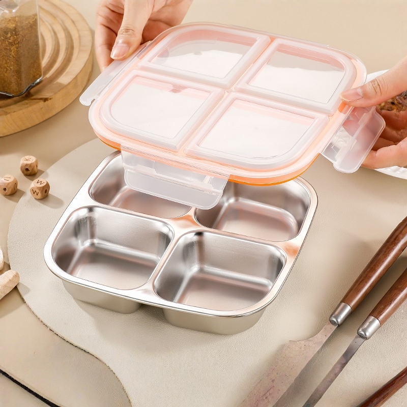 304 Stainless Steel Lunch Box, - огляд і ціна Meal Prep Meal Ideas