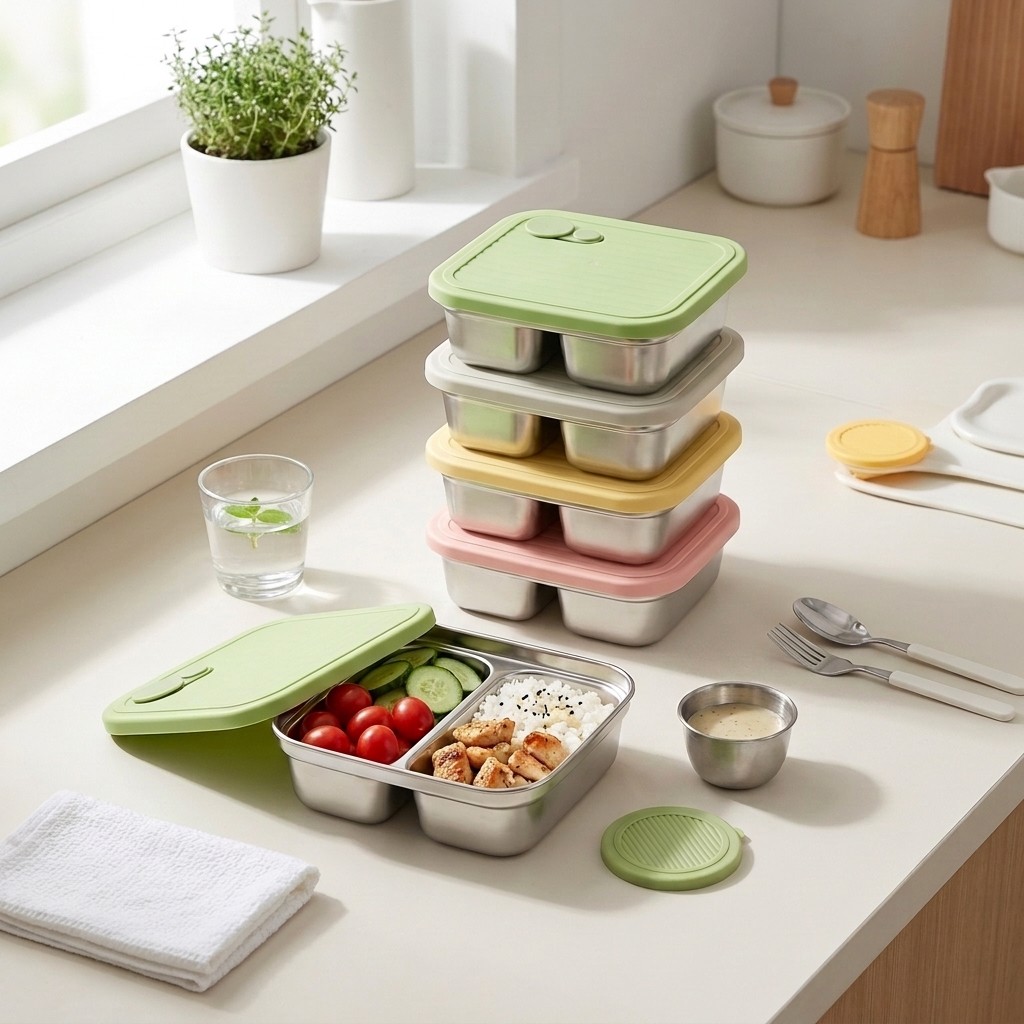 304 Stainless Steel Bento Lunc - огляд і ціна Meal Prep Meal Ideas