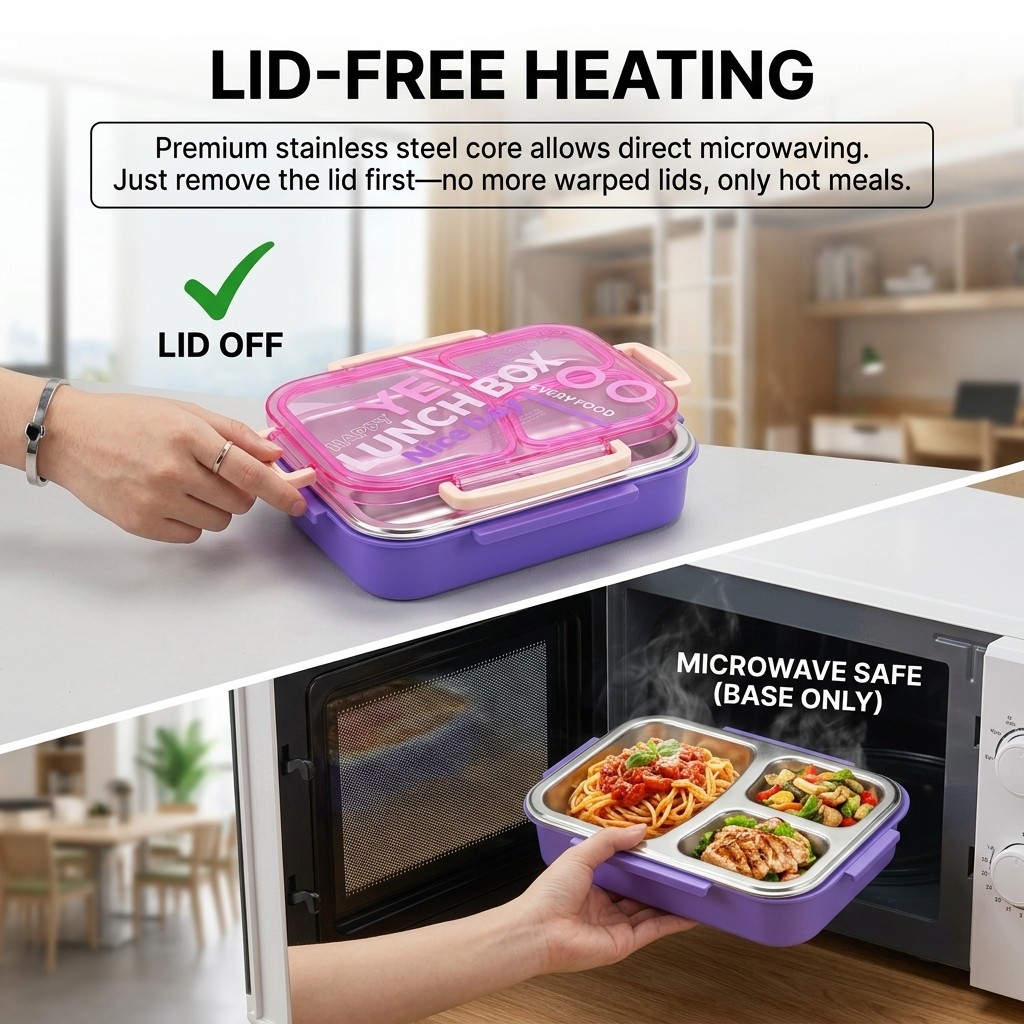 Microwavable 304 Stainless Ste - огляд і ціна Meal Prep Meal Ideas
