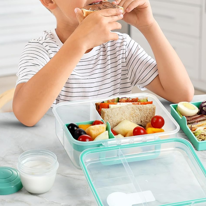 4 Compartment Leakproof Bento  - огляд і ціна Meal Prep Meal Ideas