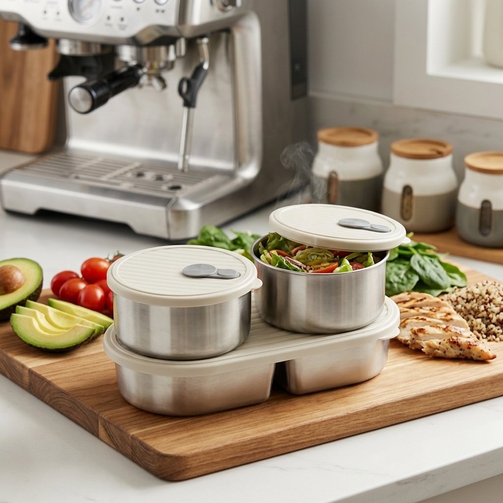 Microwave Safe 304 Stainless S - огляд і ціна Meal Prep Meal Ideas