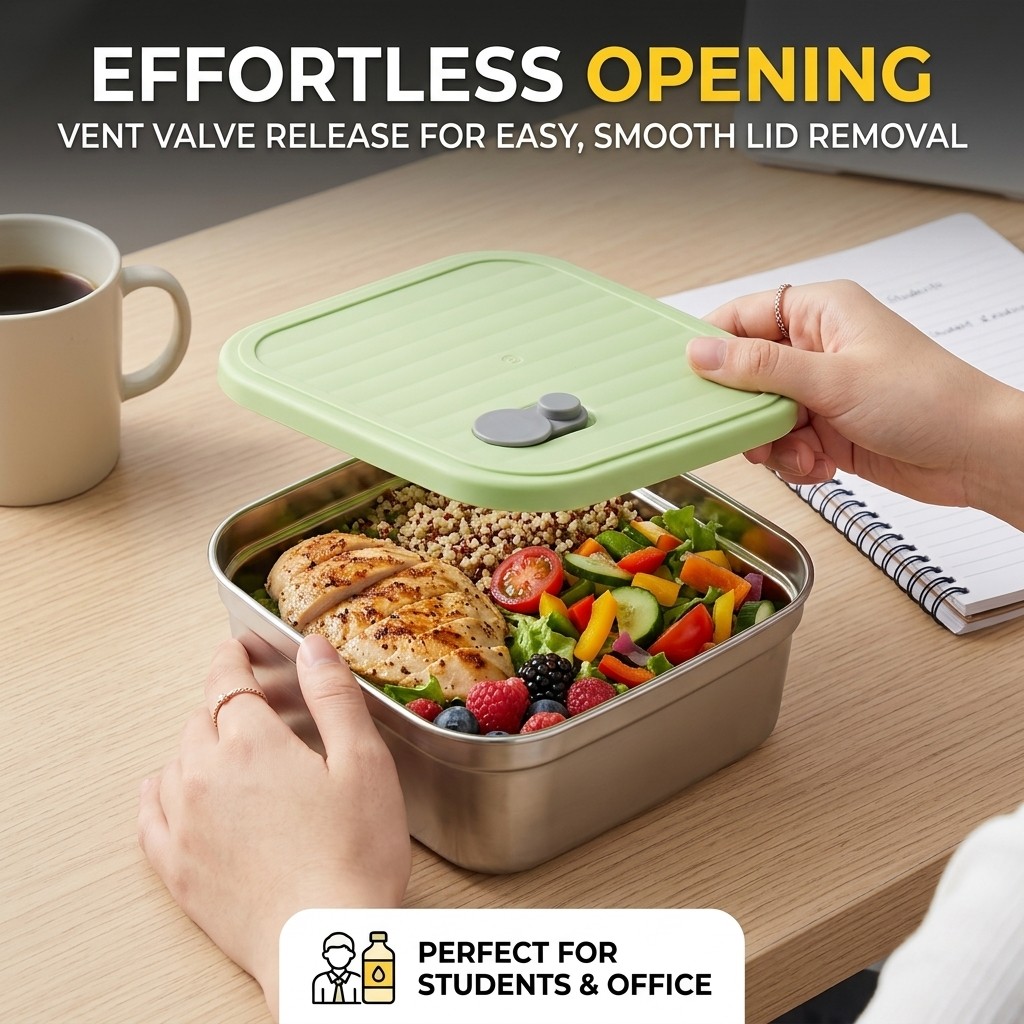 Microwavable 304 Stainless Ste - огляд і ціна Meal Prep Meal Ideas