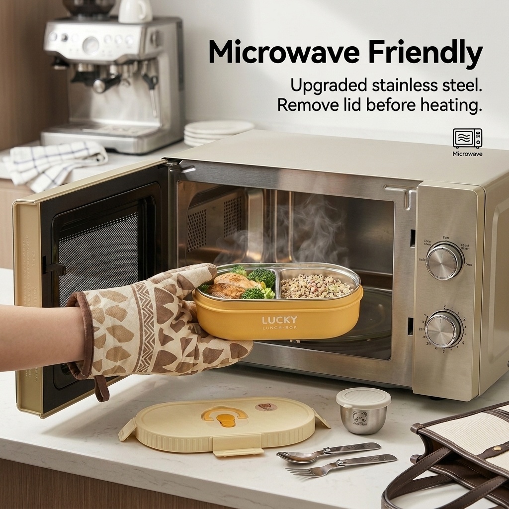 Microwave Safe 304 Stainless S - огляд і ціна Meal Prep Meal Ideas