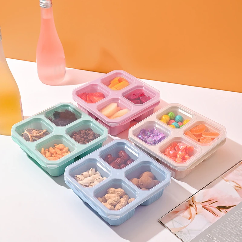 4 Grid Snack Box for Kids and  - огляд і ціна Meal Prep Meal Ideas